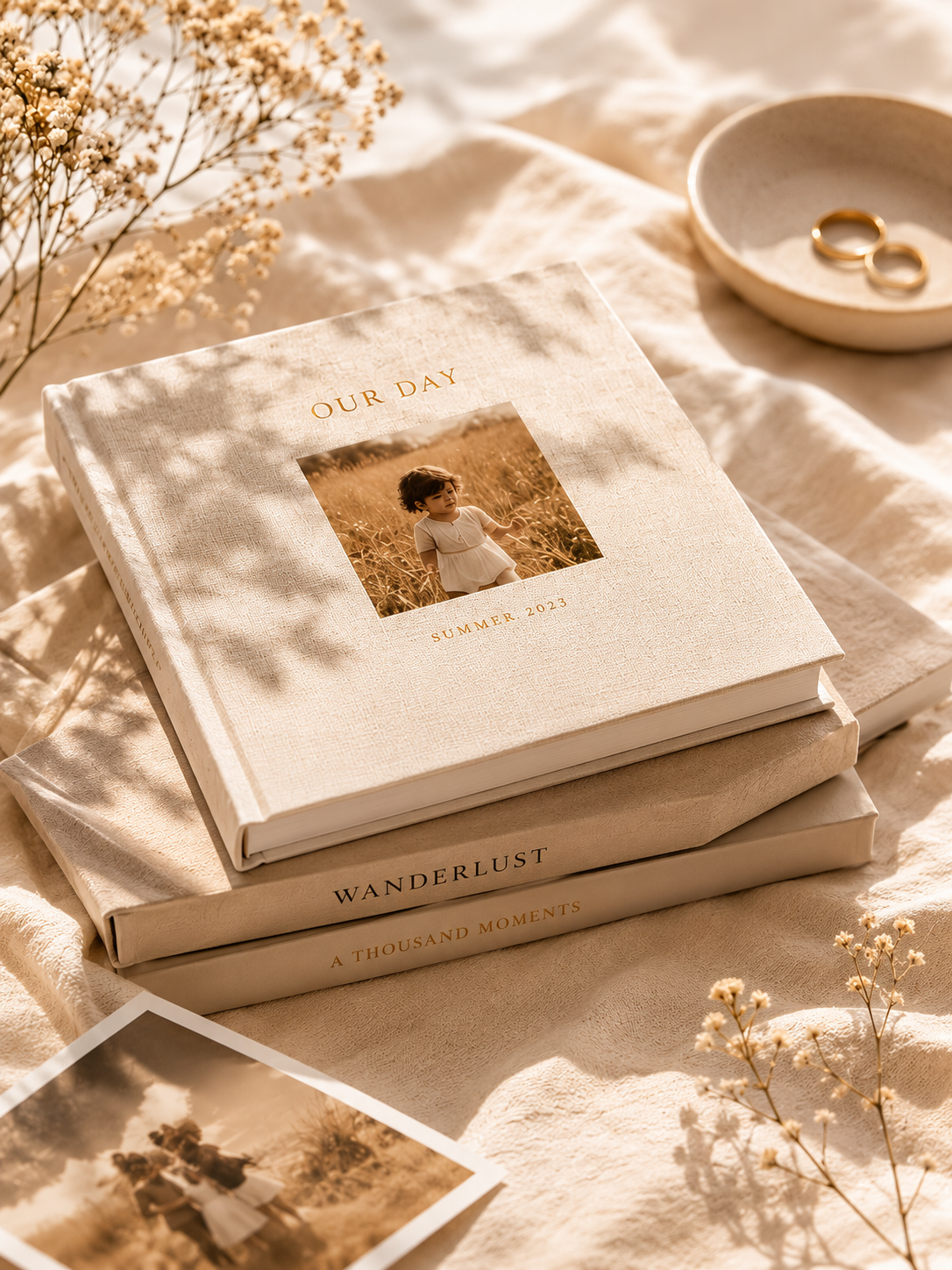 A private photo book — your memories, protected